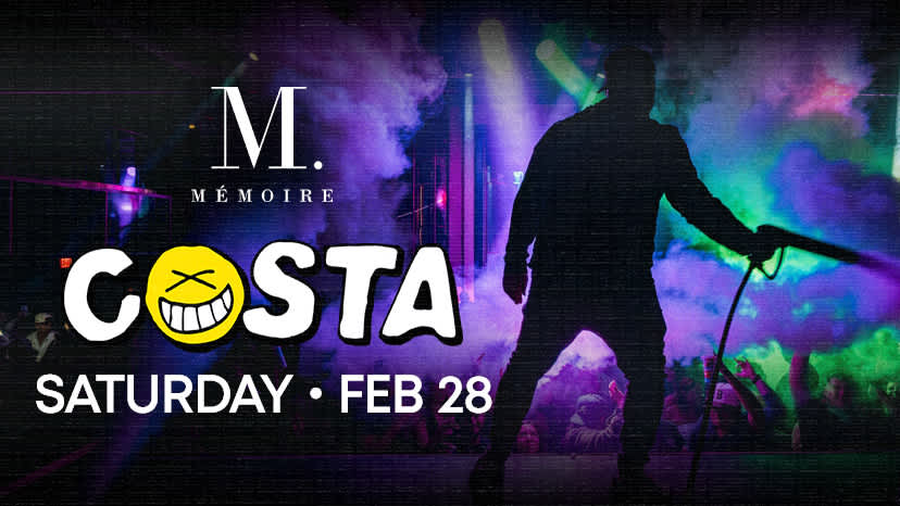 Costa performs at Memoire on February 28