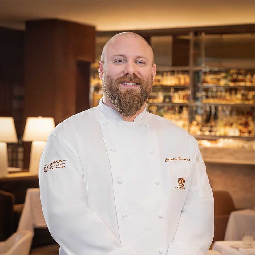 Chef Christopher Rosenberg in Rare Steakhouse