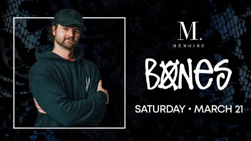 Bones performs at Memoire on March 21