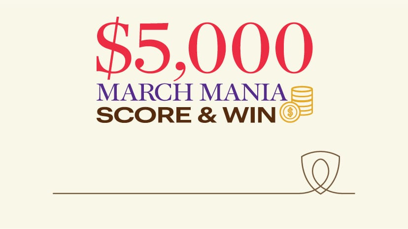 $5,000 March Mania Score & Win