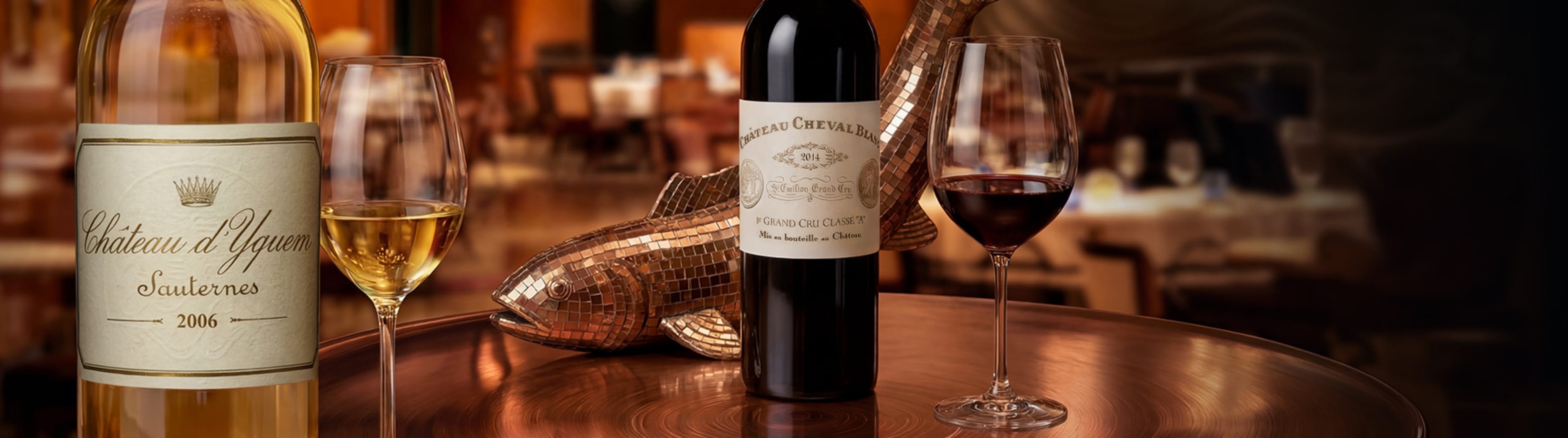 Château Cheval Blanc and Château d'Yquem Dinner 