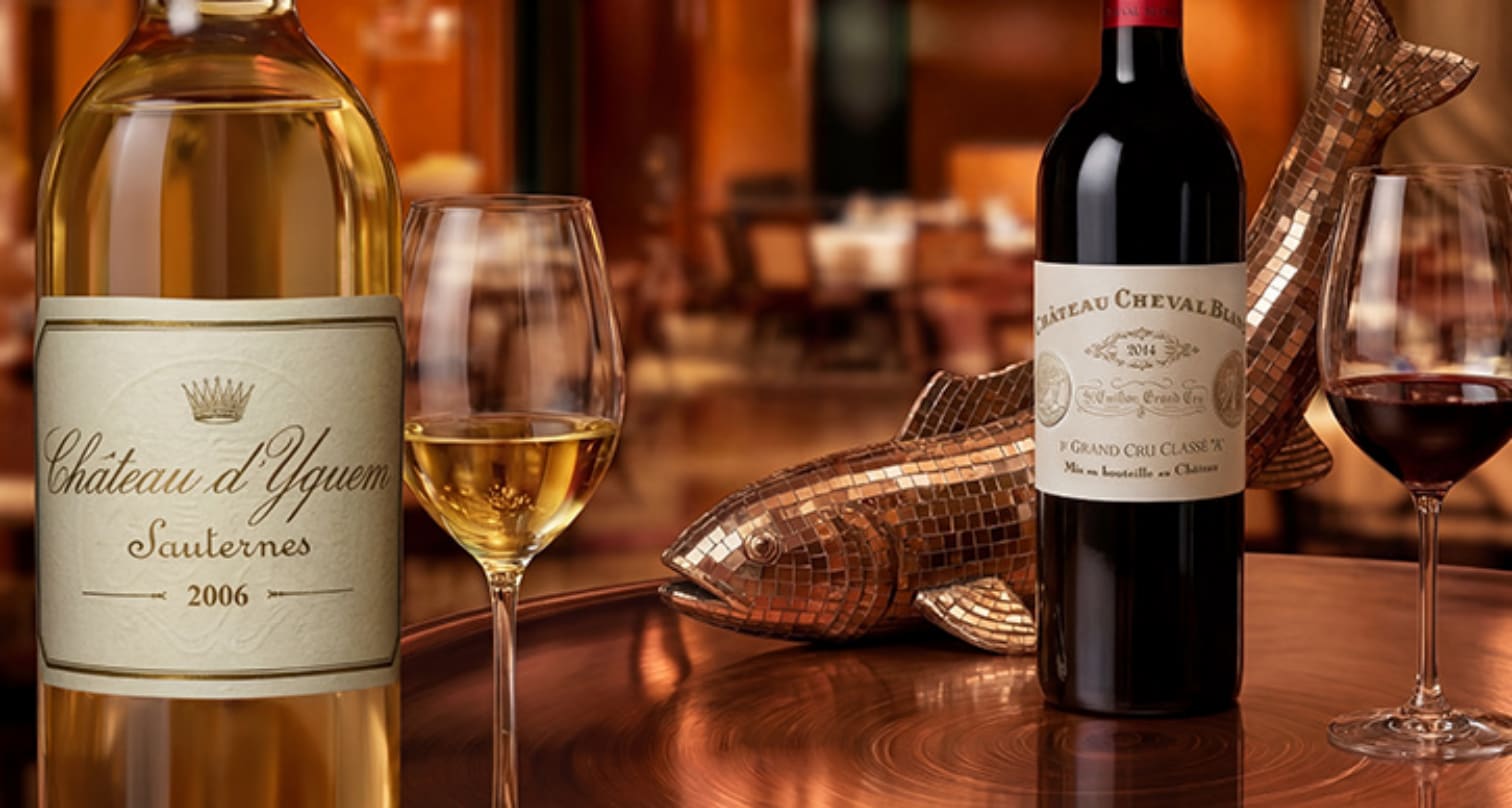 Château Cheval Blanc and Château d'Yquem Dinner 