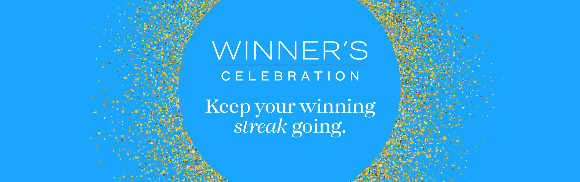 Winner's Celebration