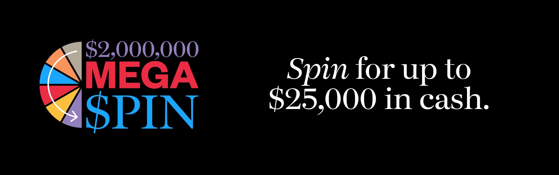 $2,000,000 Mega Spin
