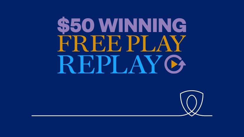 $50 Winning Free Play Replay