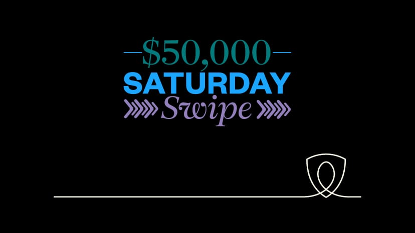 $50,000 Saturday Swipe
