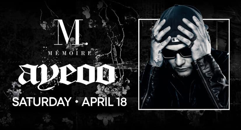 Ayeoo performs at Memoire on April 18