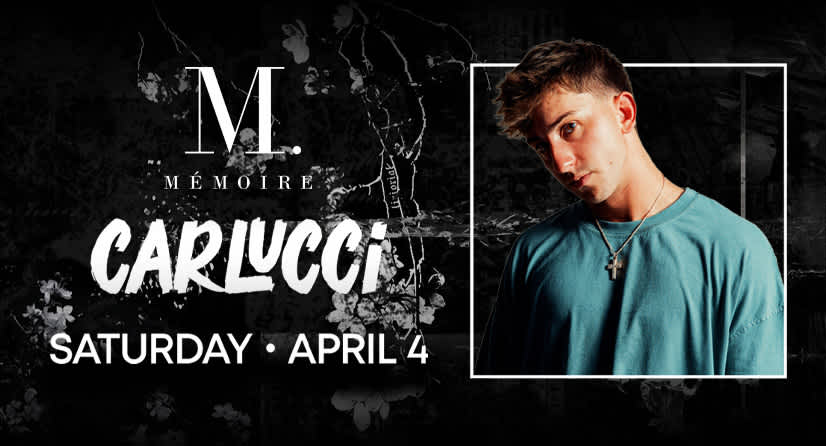 David Carlucci performs at Memoire on April 4