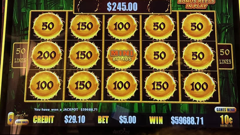 A guest won $59,688.
