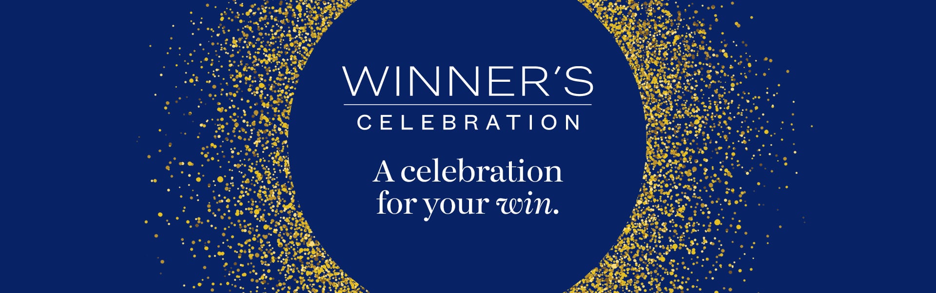 Winner's Celebration
