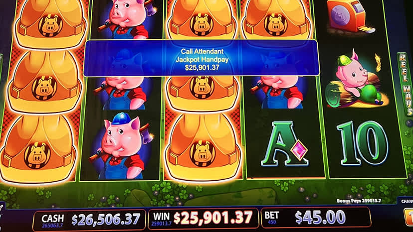 A guest won $25,901