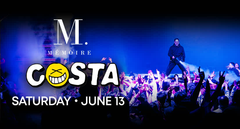 Costa performs at Memoire on June 13