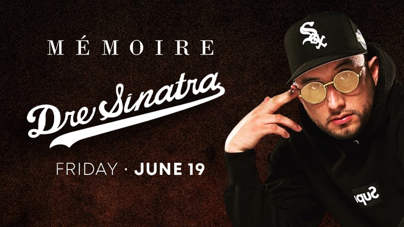Dre Sinatra performs at Memoire on June 19