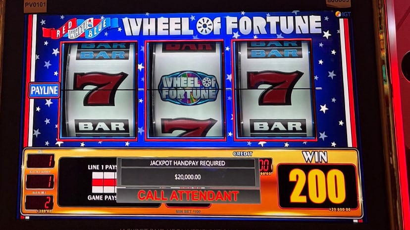 A guest won $20,000.
