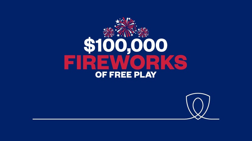 $100,000 Fireworks of Free Play