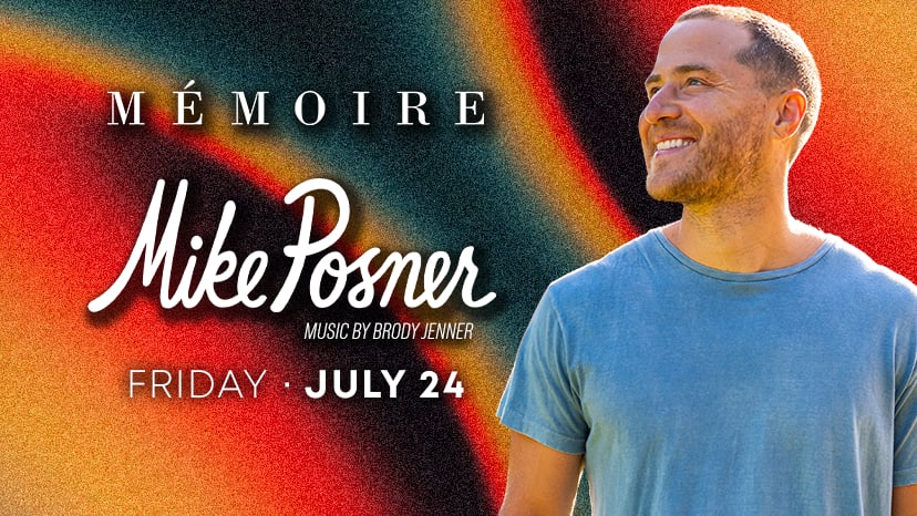 Mike Posner performs at Memoire on July 24