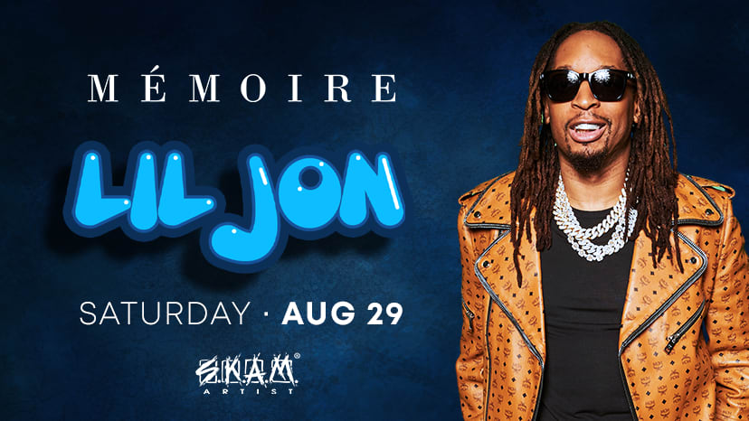 Lil Jon performs at Memoire on August 29