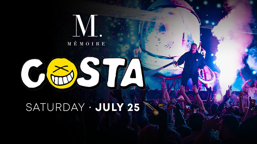 Costa performs at Memoire on July 25