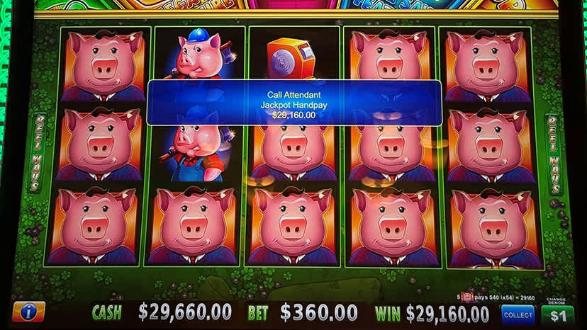 A guest won $29,160.