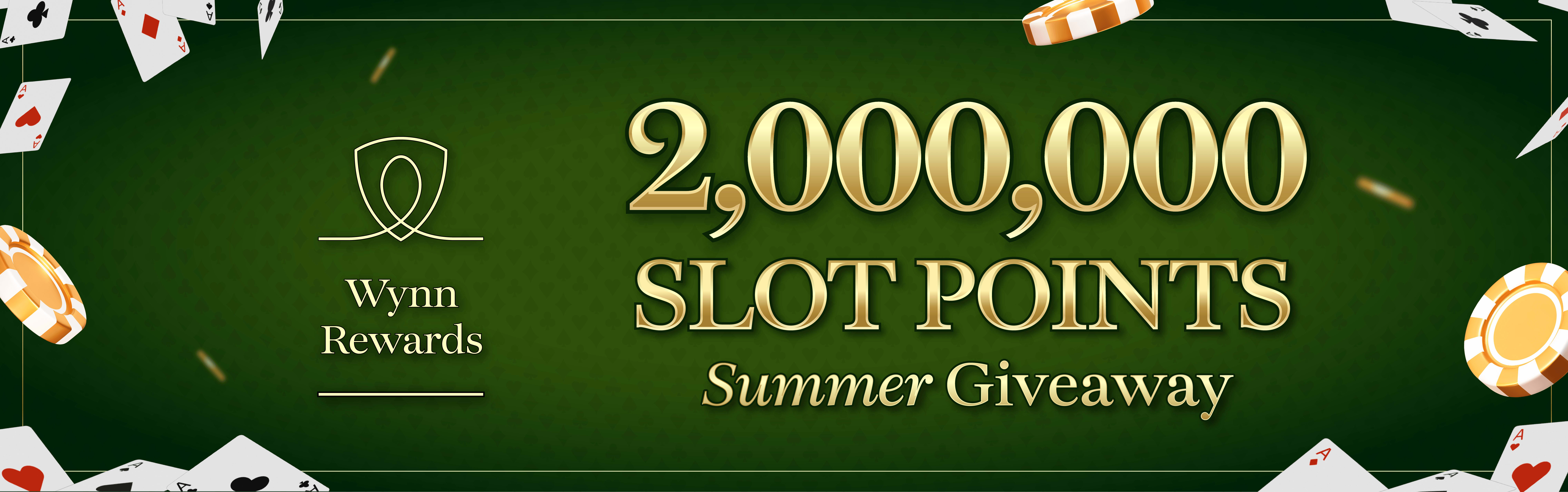 2 Million Slot Points Summer Giveaway