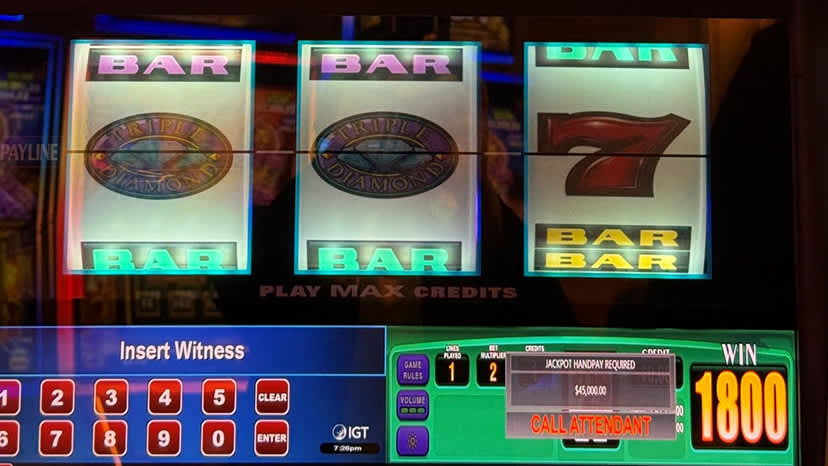 A guest won $45,000.