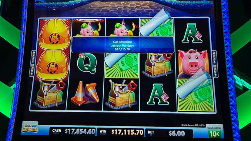 A guest won $17,115