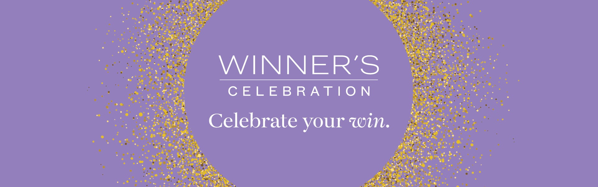Winner's Celebration