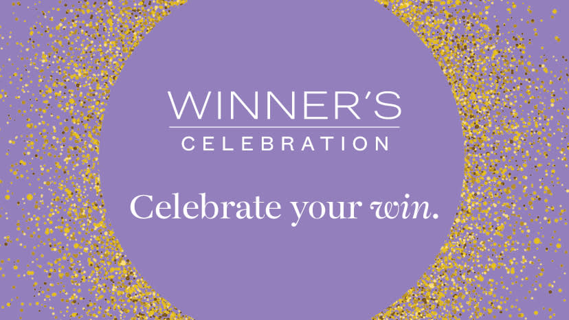 Winner's Celebration. Celebrate your win with another. 