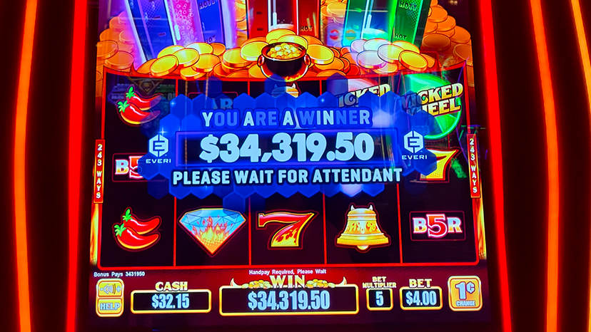 Jackpot winner on Sunday, July 19, 2026: $34,319