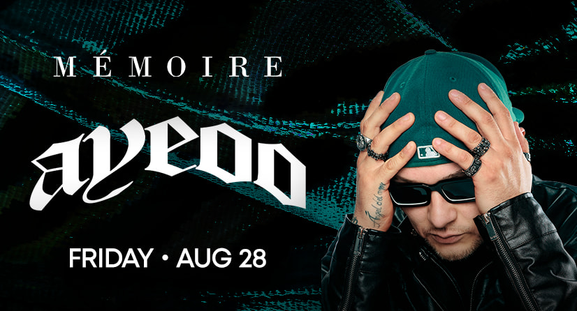 Ayeoo performs at Memoire on August 28