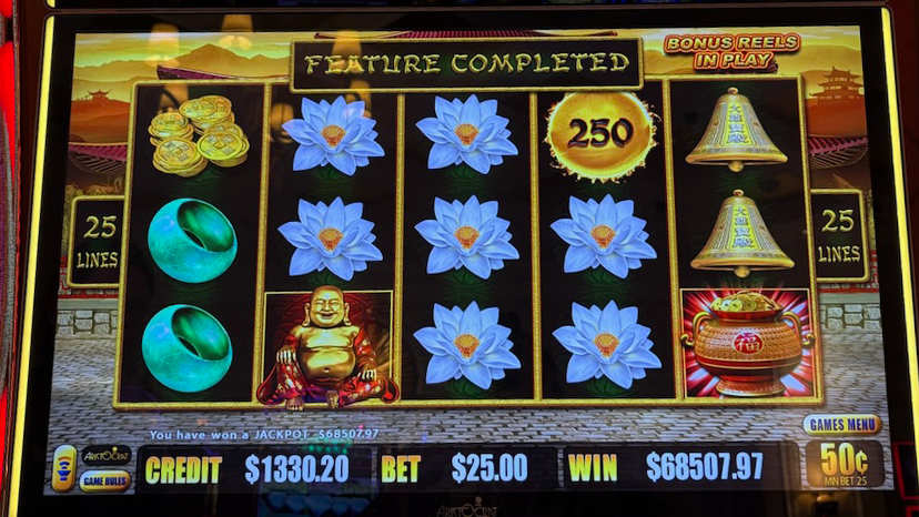 Jackpot winner on Monday, July 27, 2026: $68,507