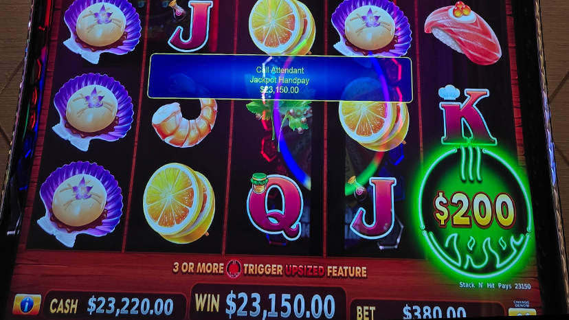 Jackpot winner on July 31: $23,150