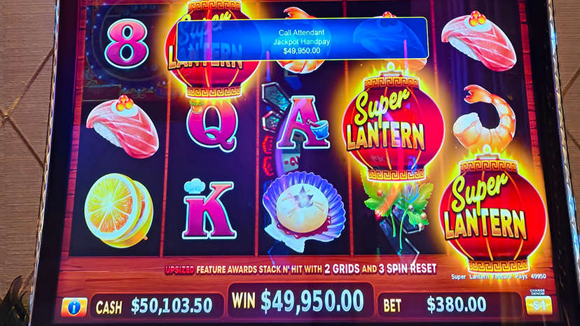 Jackpot winner on July 31: $49,950