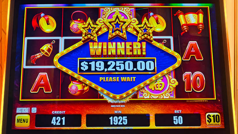 Jackpot winner on July 31: $19,250