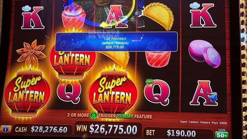 Jackpot winner on August 1: $26,775