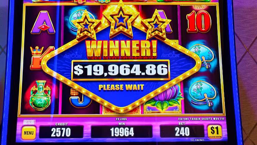 Jackpot winner on August 3: $19,964