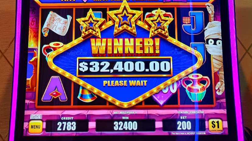 Jackpot winner on August 3: $32,400
