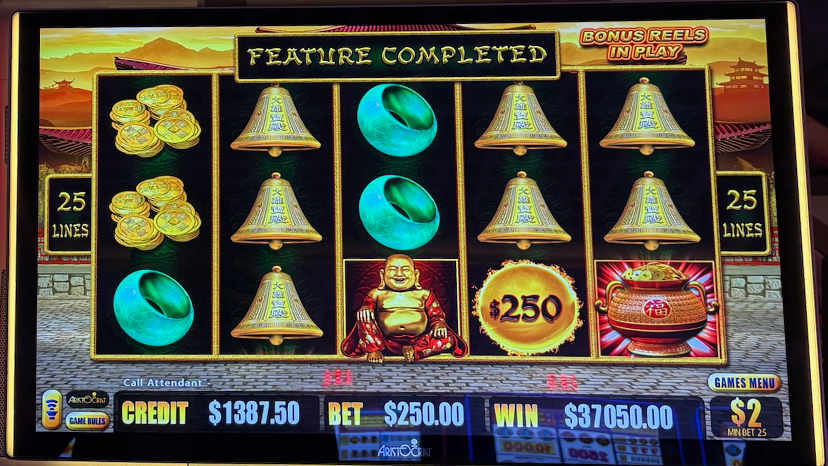 Jackpot winner on August 4: $37,050