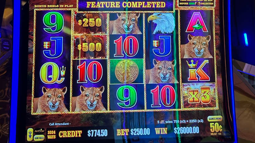 Jackpot winner on August 8: $26,000