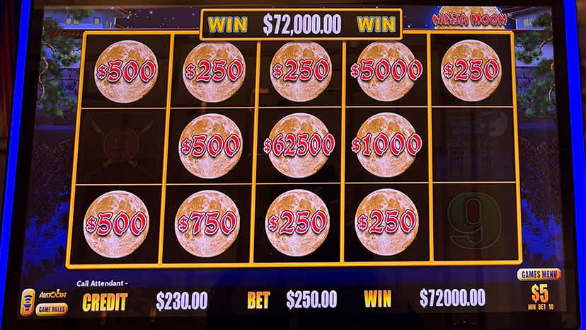 Jackpot winner on August 7: $72,000