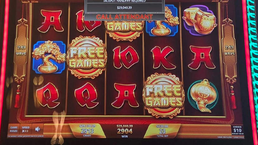Jackpot winner on August 12: $29,040