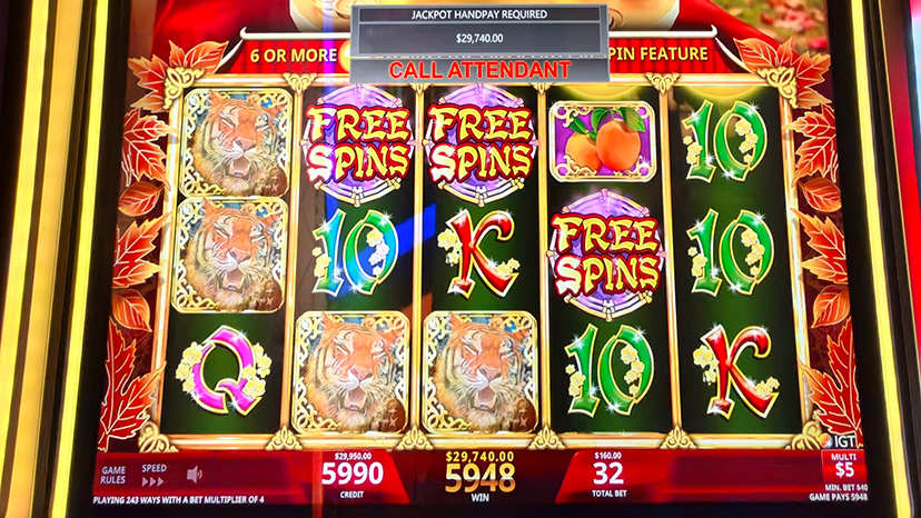 Jackpot winner on August 8: $29,740