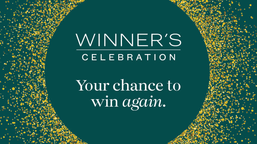 Winner's Celebration. Celebrate your win with another. 