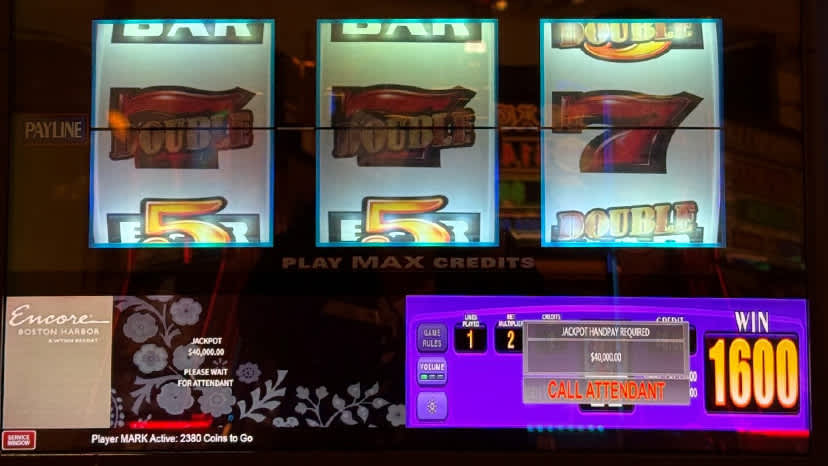 Jackpot winner on August 19: $40,000