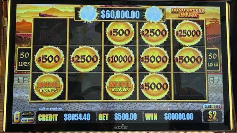 Jackpot winner on August 14: $60,000