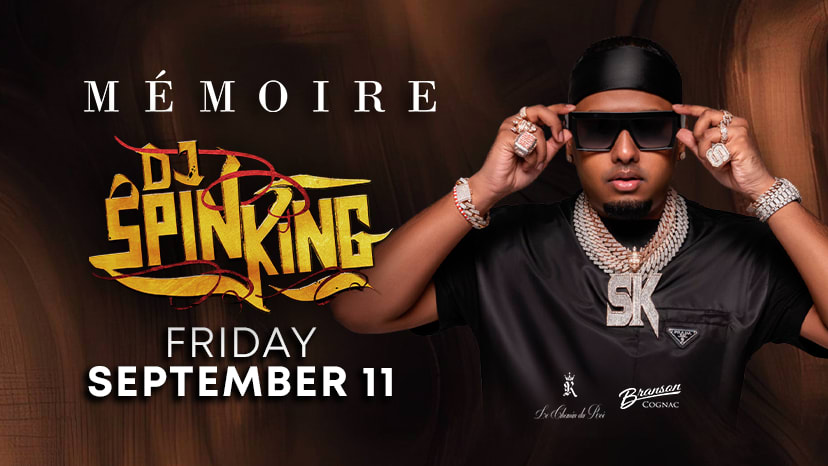 DJ Spinking performs at Memoire on September 11
