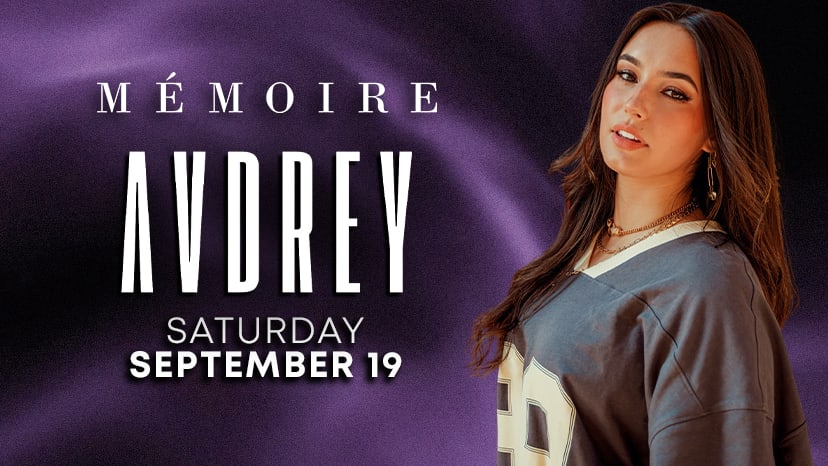 Avdrey performs at Memoire on September 19