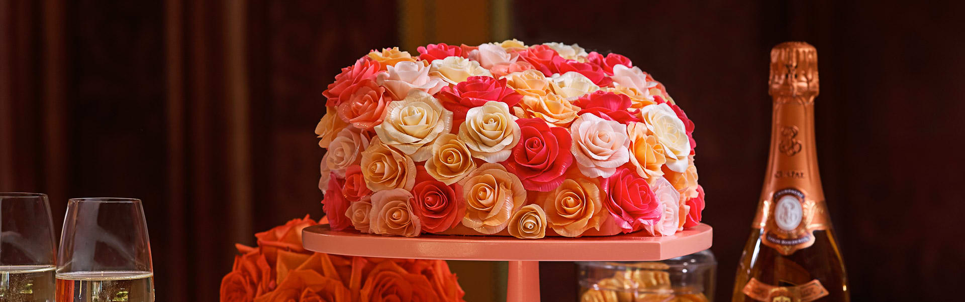 Cakes Rose Heart