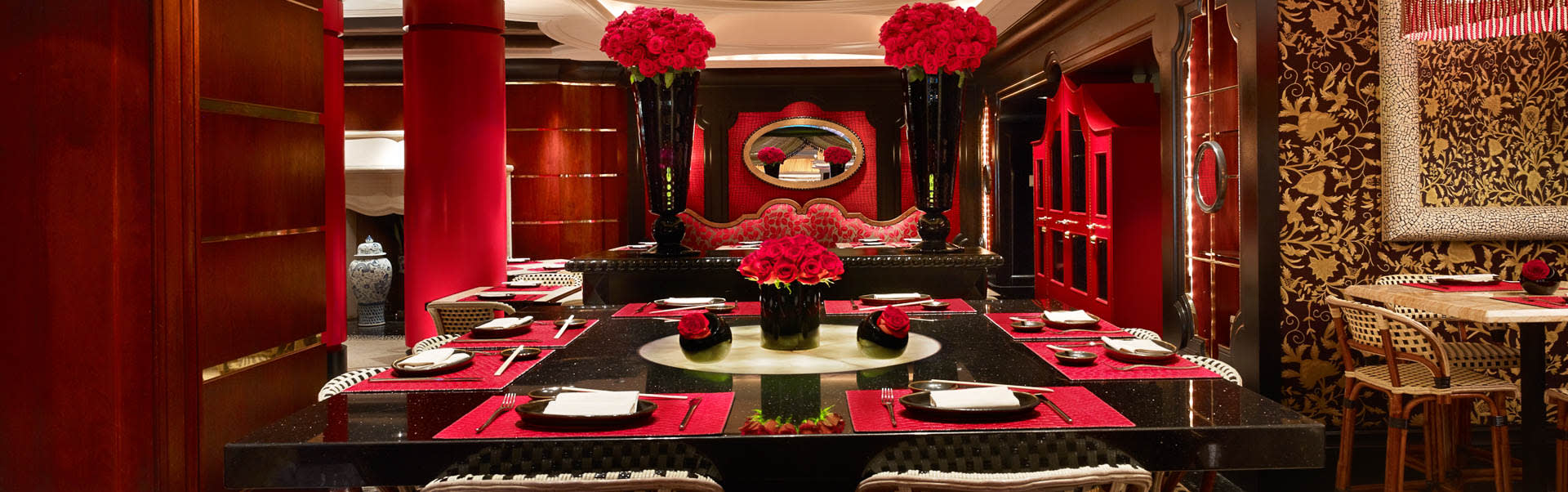 Red 8 Interior Table
