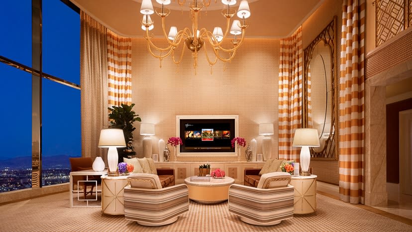 Encore Three Bedroom Duplex Living Room